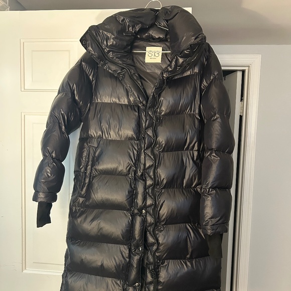 S13 Harper Maxi Down Puffer Coat - Picture 3 of 3